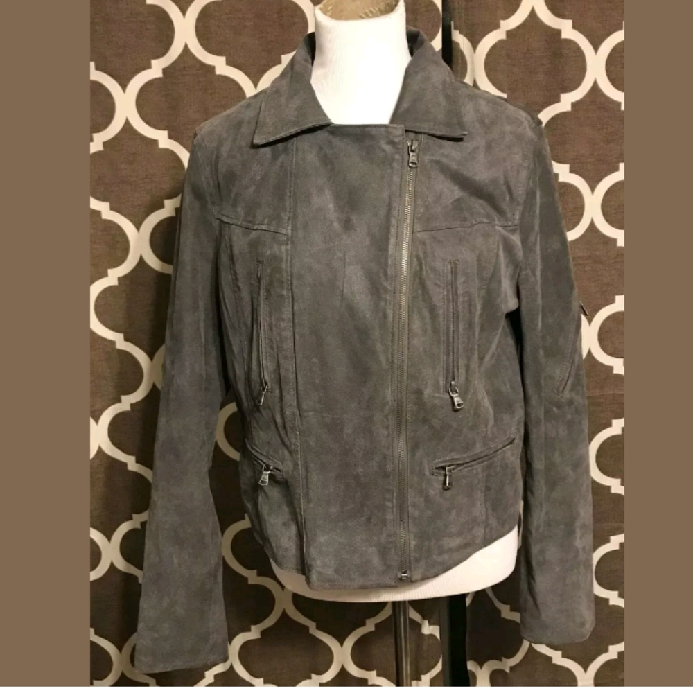 Women's Levi Leather Motorcycle Jacket Size XL